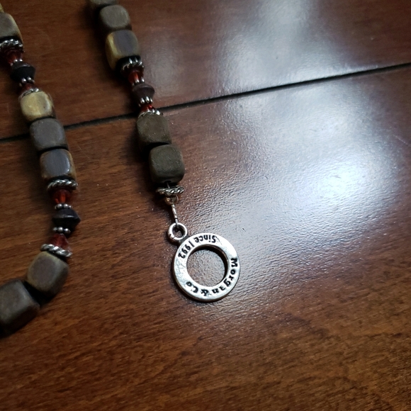 Morgan & Co Wooden Bracelet and Necklace - Picture 3 of 14